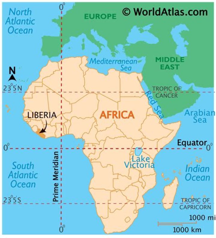 The coastline of West Africa in Liberia and Ghana especially near Monrovia and Sekondi respectively…