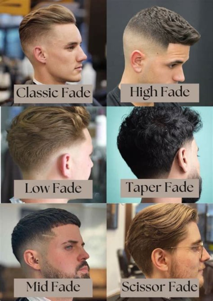 Types of fade haircut
