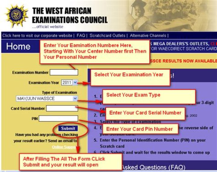 / Waec Result Released – How To Check on WaecDirect.org