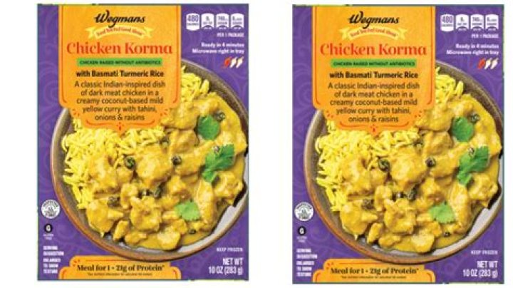 
Wegmans Chicken Korma with Basmati Turmeric Rice health alert: reason, retail locations, and all you need to know 