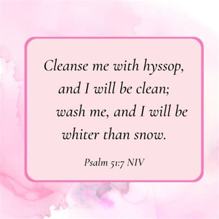 What does cleanliness mean in the bible