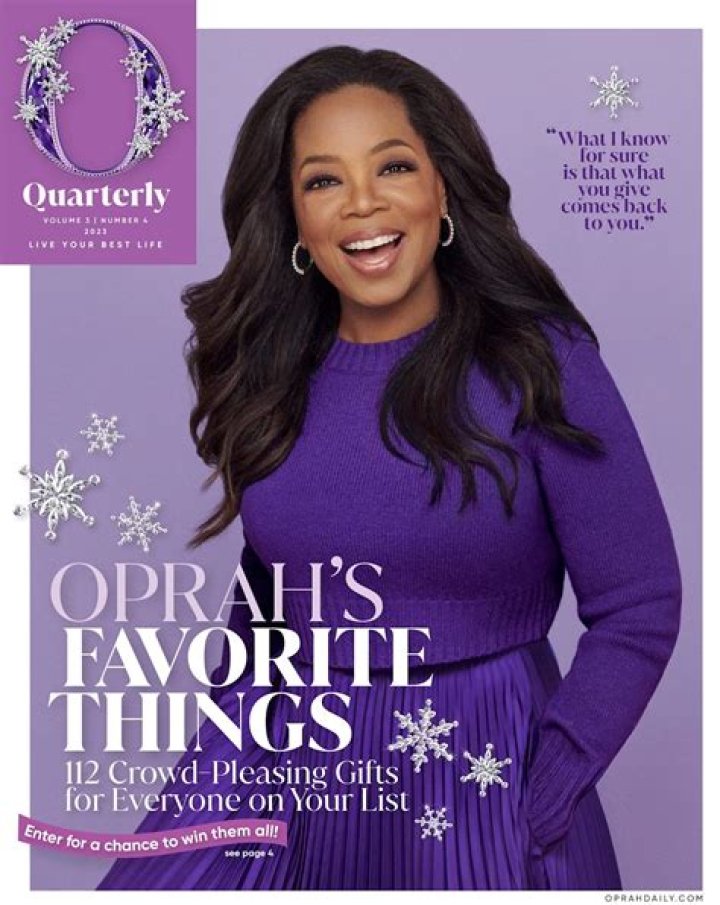 What does Oprah eat in a day? What is Oprah’s favorite color?