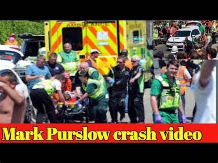 What Happened To Mark Purslow? Accident And Crash Video Of Isle Of Man