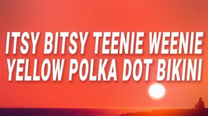 What Is Eenie Weenie Tiny Weenie TikTok Song & Lyrics? Original Sounds and Trend Videos