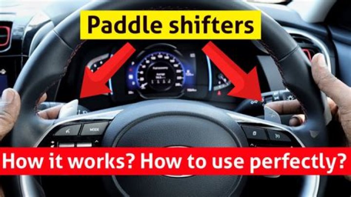 What is paddle shift in car