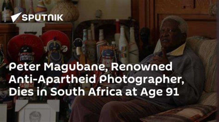 What is Peter Magubane known for? What is Peter Magubane’s career field?