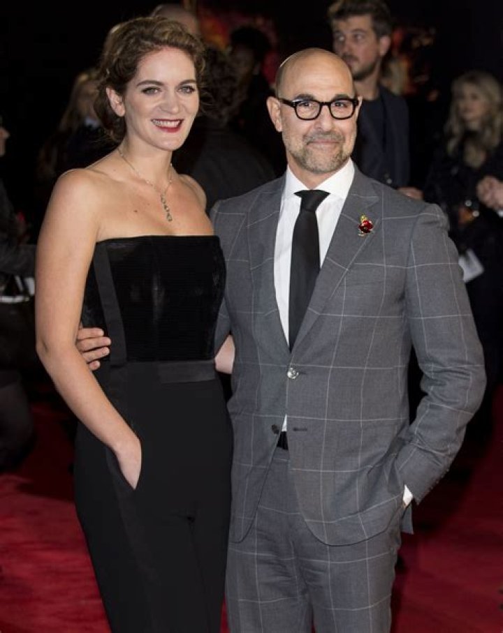 What is the age difference between Stanley Tucci and his wife?