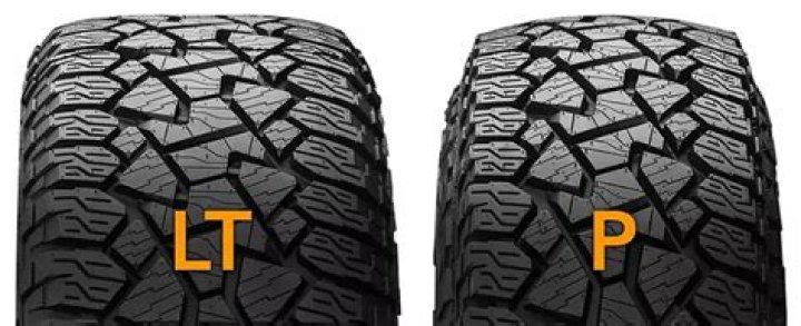 What is the Difference Between LT and P Tires
