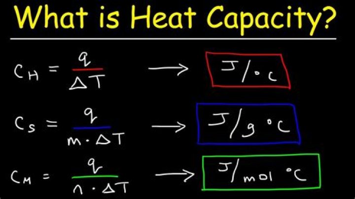 What is the Difference Between Specific Heat and Heat Capacity