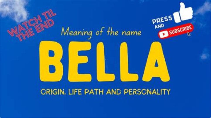 What is the meaning of bella vista
