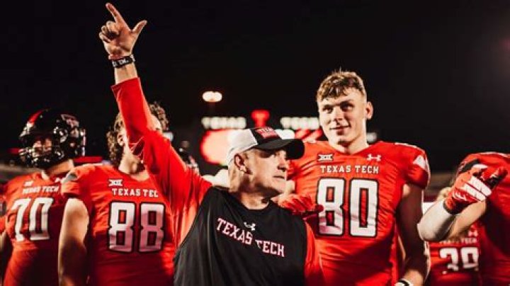 Who Are Texas Tech Red Raiders Parents – His Father & Mother Age Gap