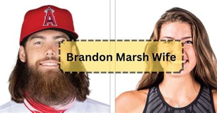 Who is Brandon Marsh’s wife? The baseball star’s dormant love life