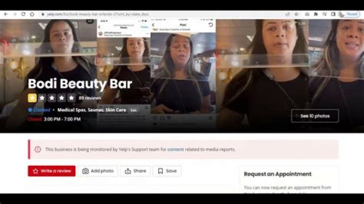 Who Is Elizabeth Knighton From Bodi Beauty Bar? Orlando Racist Allegations