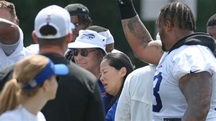 
Who is Kim Pegula? Buffalo Bills co-owner makes 1st appearance at training camp since going into cardiac arrest 