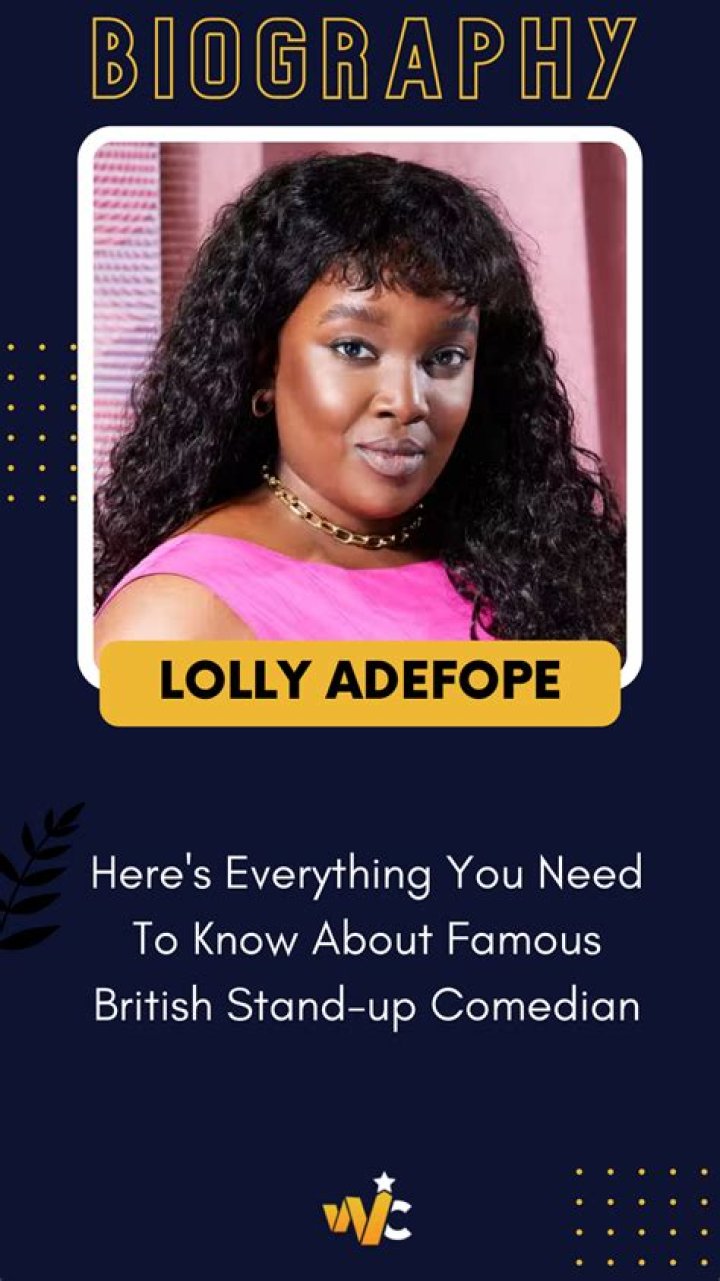 Who Is Lolly Adefope Partner? Everything To know About The Comedian