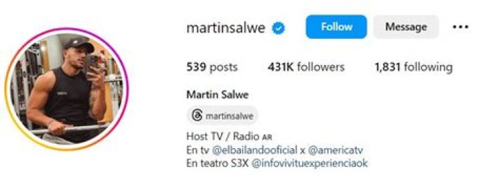 Who Is Martin Salwe? Meet The TV Host On Instagram