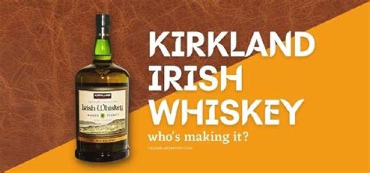 Who makes kirkland irish whiskey