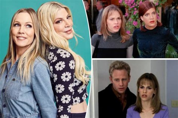 Why did Hilary Swank leave 90210?