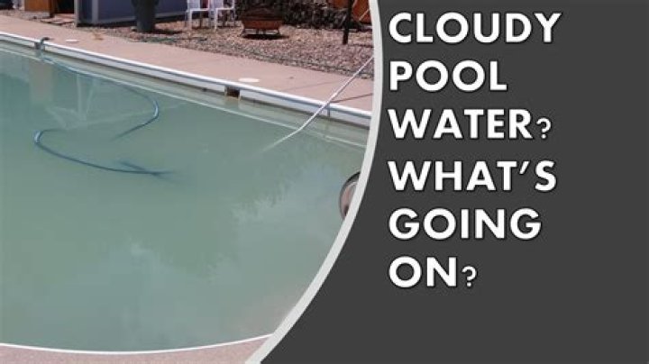Why does my pool go cloudy after rain
