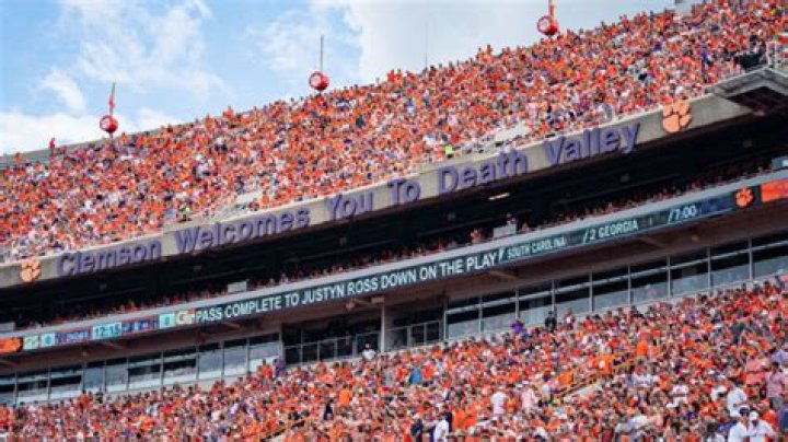 Why is lsu and clemson called death valley