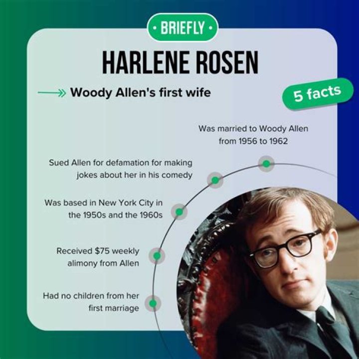 Woody Allen First Wife: Who is Harlene Rosen?