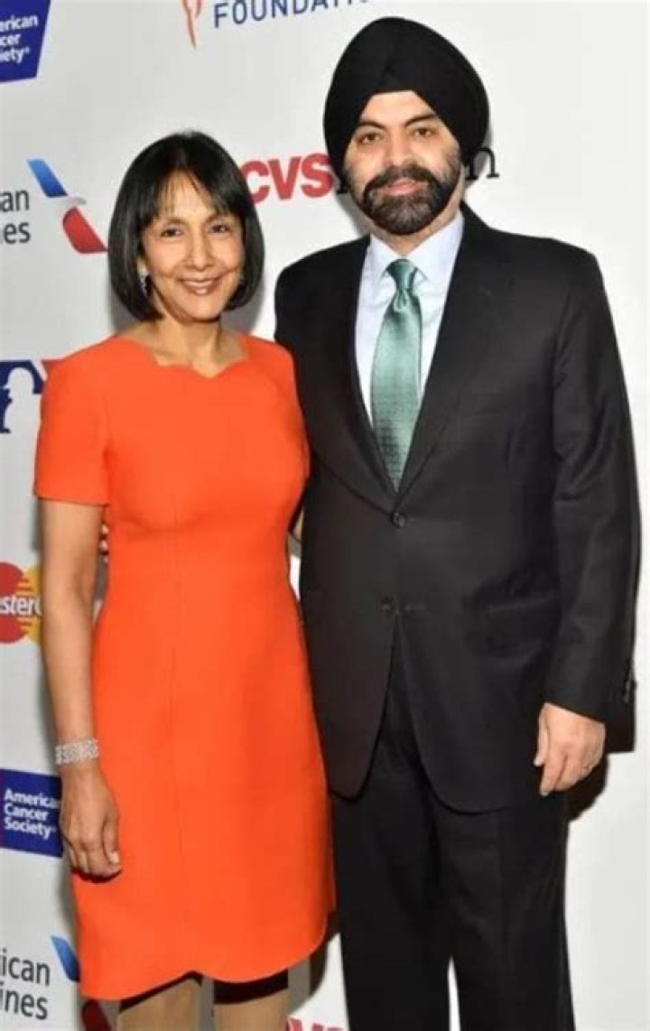 World Bank Chief Ajay Banga Has A Family With Wife Ritu Banga And Two Daughters
