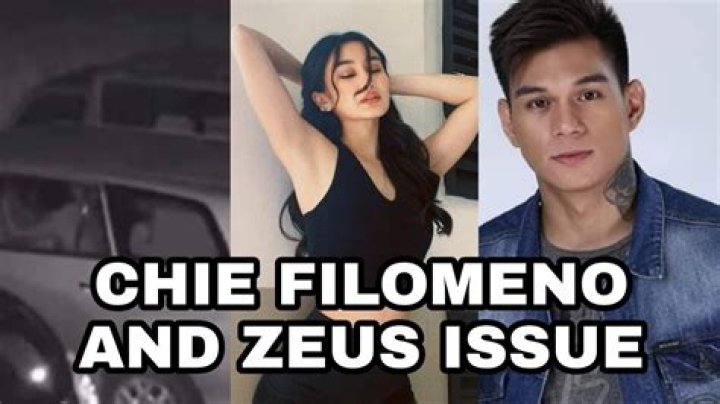 
Zeus Collins And Chienna Filomeno aka CHIE Scandal: Their Relationship Explored 